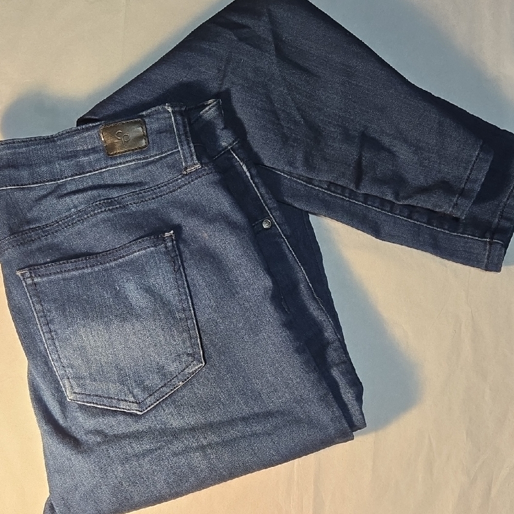 Celebrity Pink Dark and Light Blue Jeans